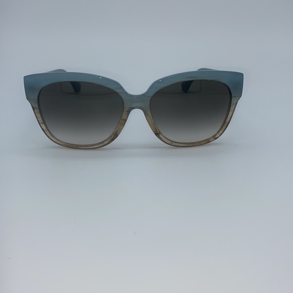 Balenciaga Sunglasses BA 0015 Light Blue/Gradient Brown Lenses - Picture 7 of 11